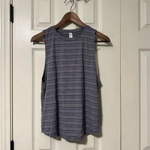 Athleta Cloudlight Stripped Tank Top Size Medium